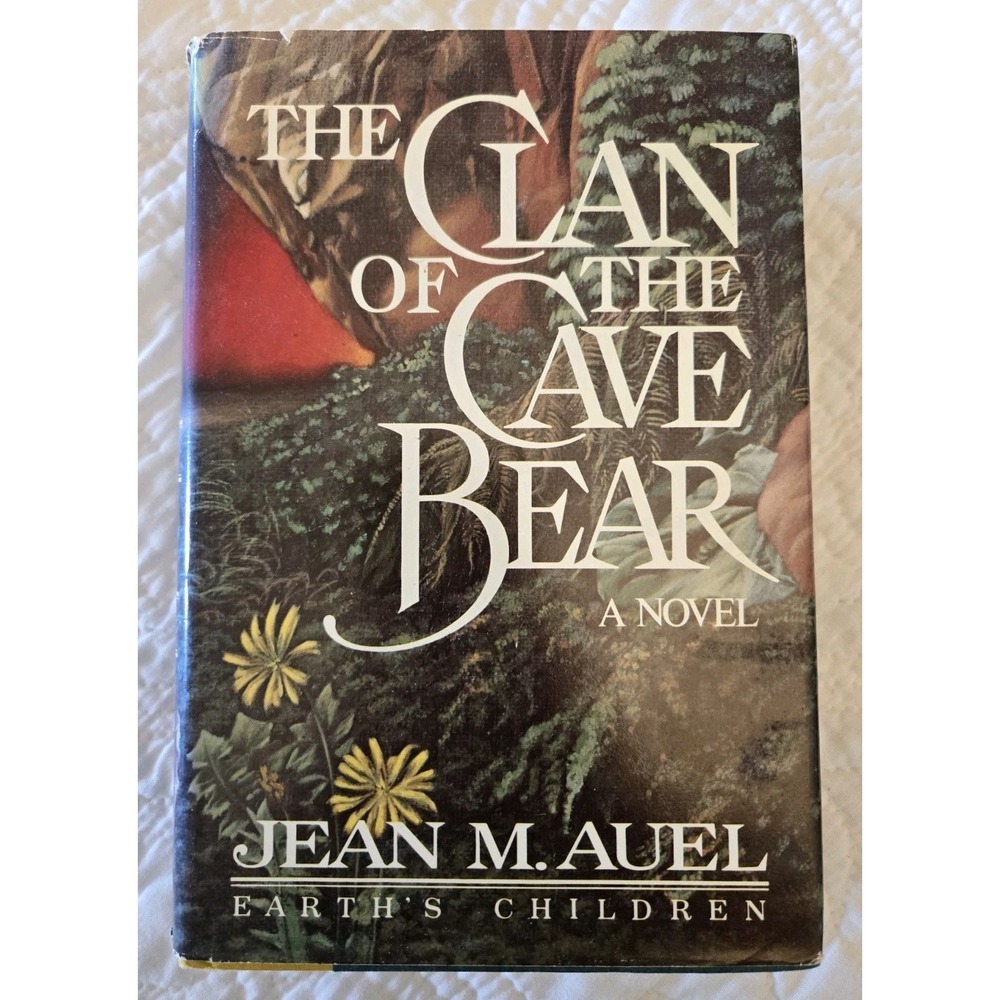 The Clan of The Cave Bear by Jean Auel 1980 Book Club Edition Earth's Children